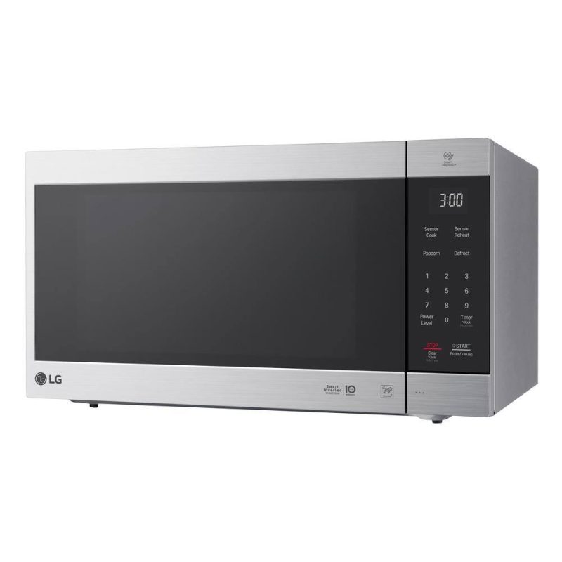 LG Electronics LMC2075ST NeoChef 24 in. Width 2.0 cu.ft. Stainless Steel 1200-Watt Countertop Microwave - Image 7