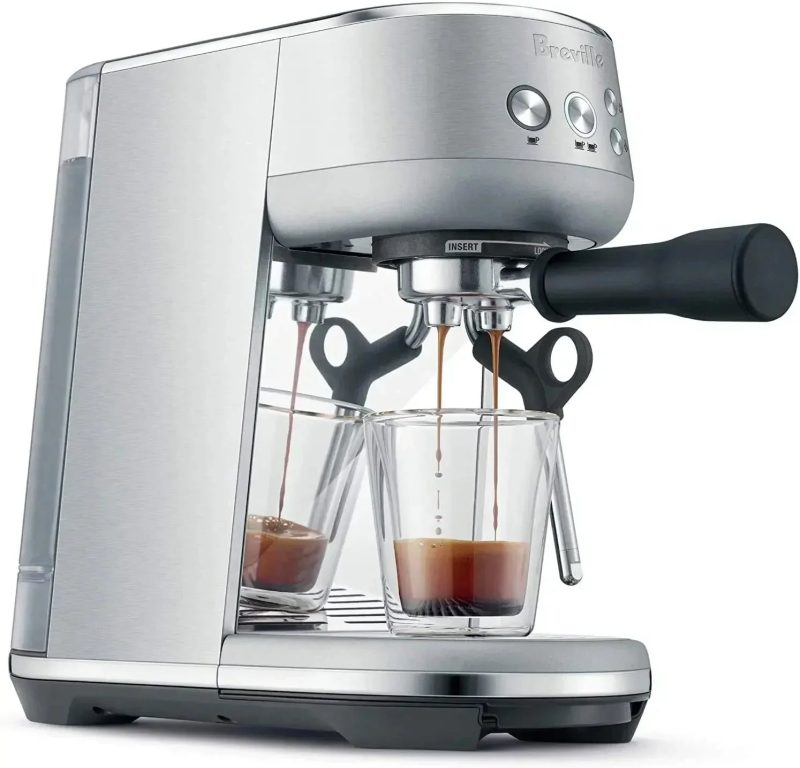 Breville BES500BSS Bambino Plus Espresso Machine – Brushed Stainless Steel - Image 2