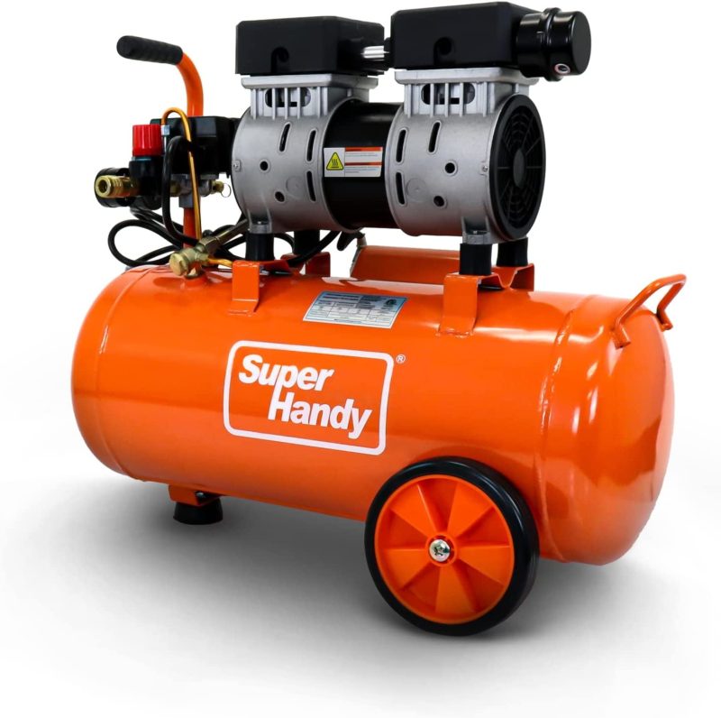 Superhandy TRI-GUT106 1 HP Ultra Quiet Air Compressor