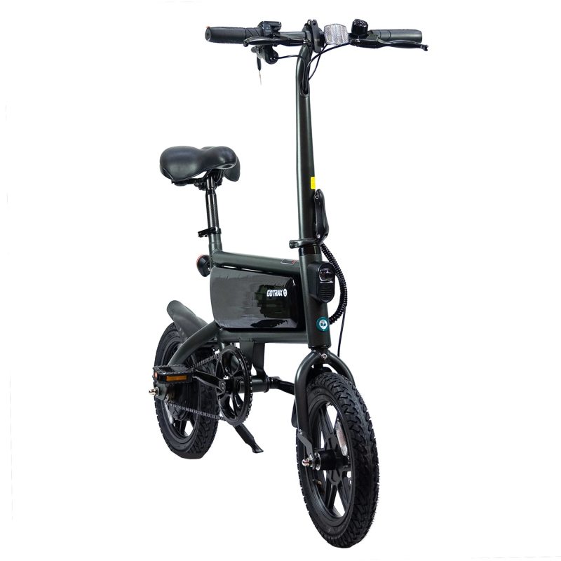 GOTRAX S2 14" Folding Electric Bike for Adults and Teens, 250W 15.5Mph, 15Miles LED Display Mini E-Bike for Commuting - Image 13