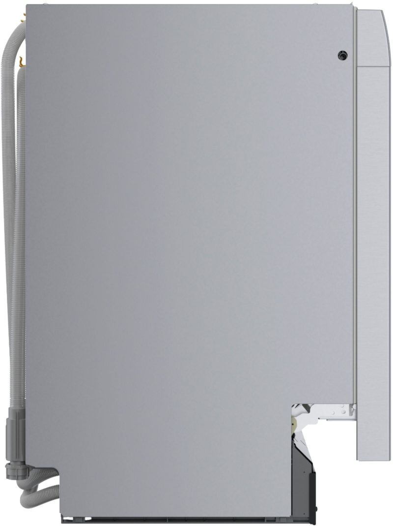 Bosch - 300 Series 18" Front Control Smart Built-In Dishwasher with 3rd Rack and 46 dBA - Silver - Image 3