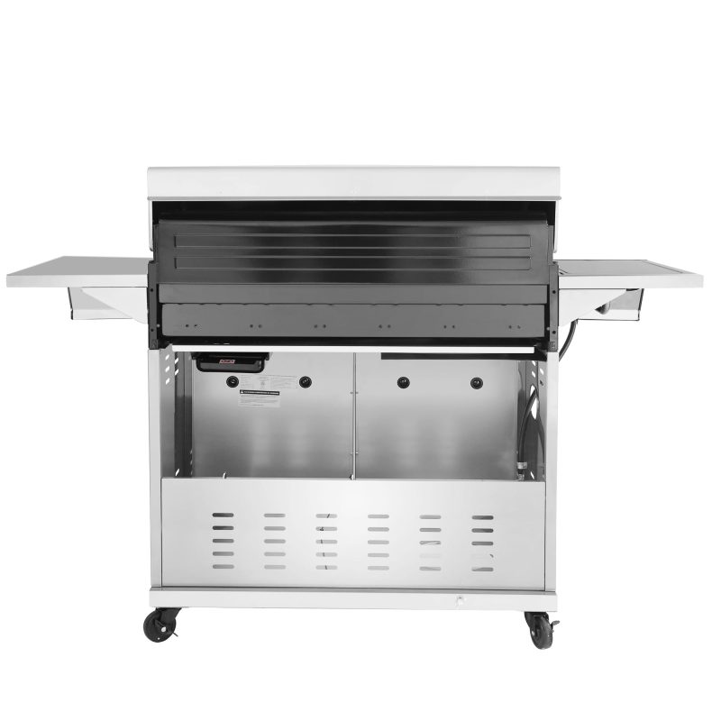 Royal Gourmet GA6402S Stainless Steel Gas Grill, Premier 6-Burner Propane Grill with Sear Burner and Side Burner, 74,000 BTU, Cabinet Style, Outdoor BBQ Party Grill, Silver - Image 4