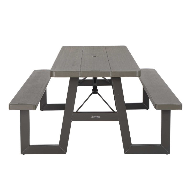 Lifetime 6-Foot W-Frame Folding Picnic Table, 60233 - Image 21