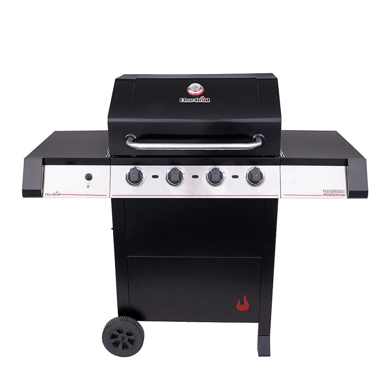 Char-Broil - Performance Series TRU-Infrared 4-Burner Gas Grill - Stainless Steel/Black - Image 2