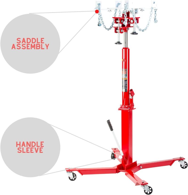 Blackhawk Automotive 144476 Economy Transmission Jack - 700 lbs Capacity, Model No. BH7000 - Image 2