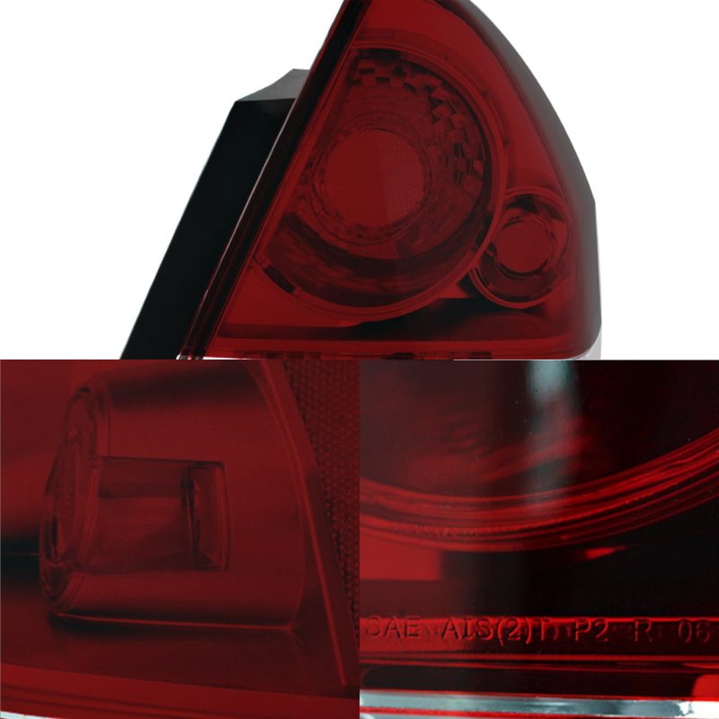 AKKON - Black Smoked Headlights + Dark Red Smoke Tail Lamp Fits 2006-2013 Chevy Impala 2014-2016 Impala Limited Pair LH+RH - Image 7