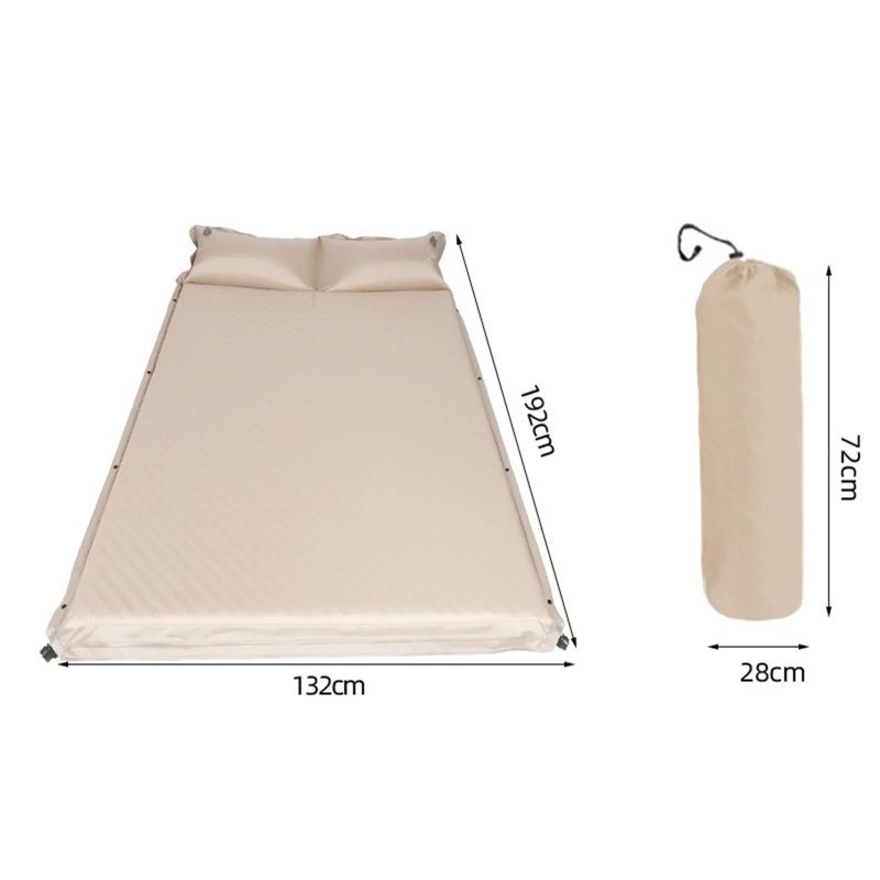 simhoa Automatic Inflatable Mattress Camping Sleeping Pad Built in Pump Compact Self Inflating Air Mattress for Hiking Picnic Travel Double - Image 7