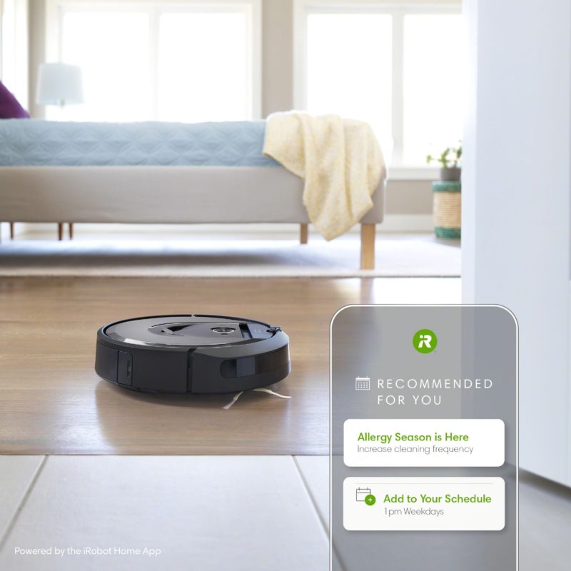 iRobot Roomba i7+ (7550) Wi-Fi Connected Self-Emptying Robot Vacuum - Charcoal - Image 7