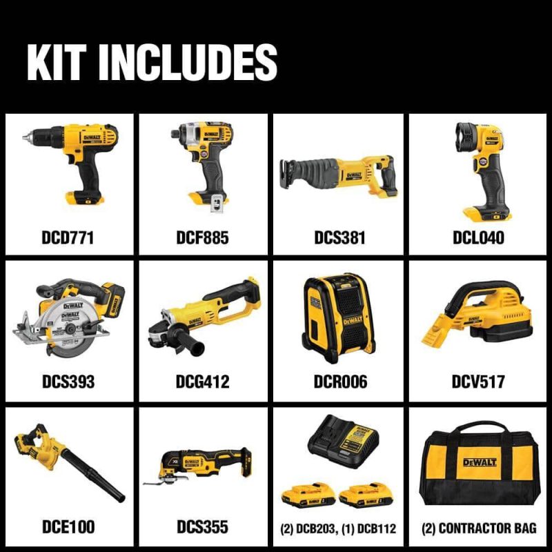 DEWALT 20V MAX 10 Tool Combo Kit DCK1020D2 from DEWALT - Image 5