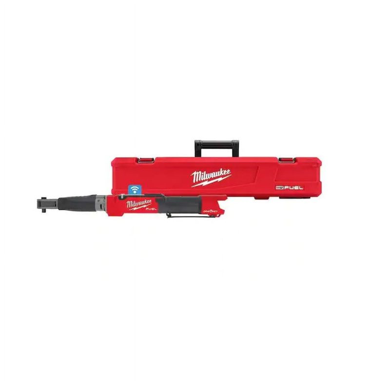 Restored Milwaukee 2465-20 Tool M12 FUEL ONE-KEY 12V Lithium-Ion Brushless Cordless 3/8-inch Digital Torque Wrench (Refurbished)