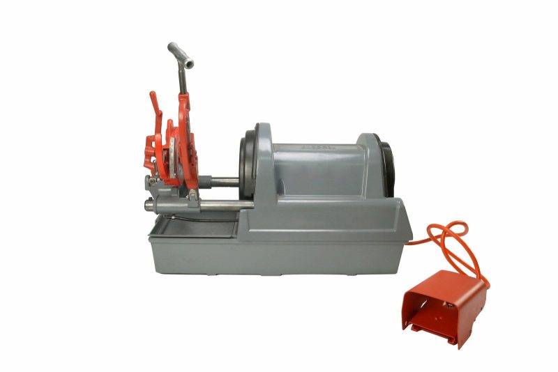 Restored RIDGID® 1822-I Auto Chuck Pipe Threading Machine 20000 815A & Dies (Refurbished) - Image 4