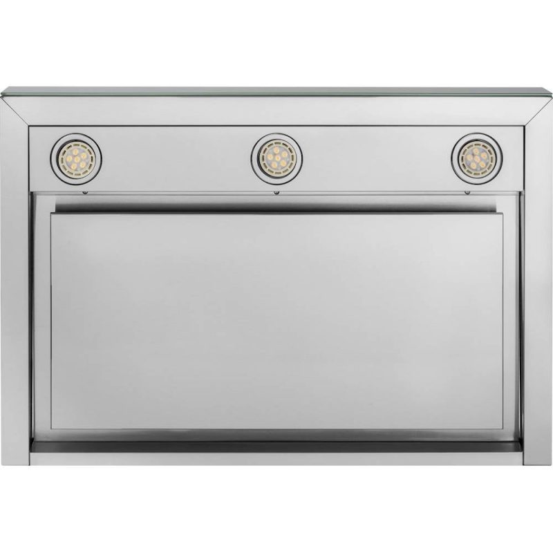 GE - 30" Convertible Range Hood - Stainless steel