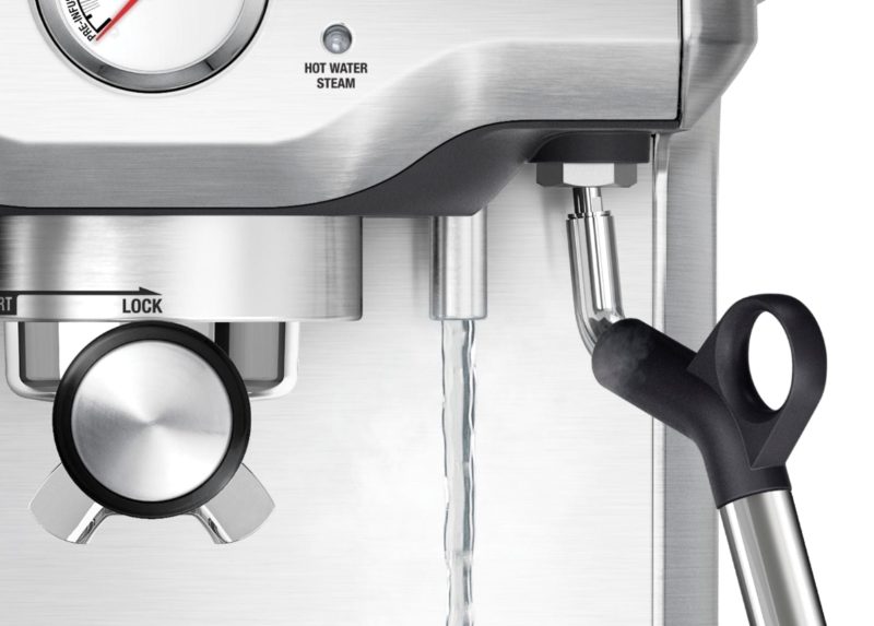 Breville - the Infuser Manual Espresso Machine with 15 bars of pressure, Milk Frother and Water filtration - Silver - Image 3