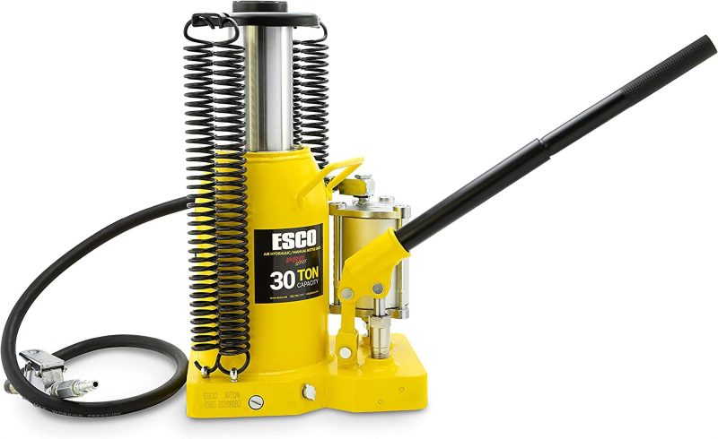 ESCO 30 Ton Had Pro Series Air Hydraulic Bottle Jack - Image 9