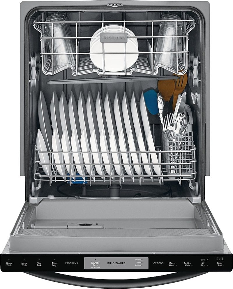 Frigidaire - 24" Built-In Dishwasher - Black stainless steel - Image 9