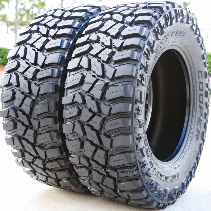 Pair of 2 (TWO) Cooper Discoverer STT Pro LT 37X13.50R22 Load E (10 Ply) MT M/T Mud Tires