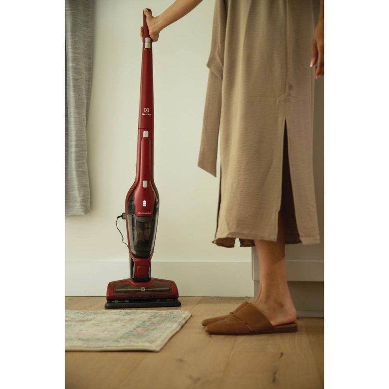 Electrolux EHVS3510AR Ergorapido Pet Bagless， Cordless， with Detachable Handset in Red Stick Vacuum - Image 14