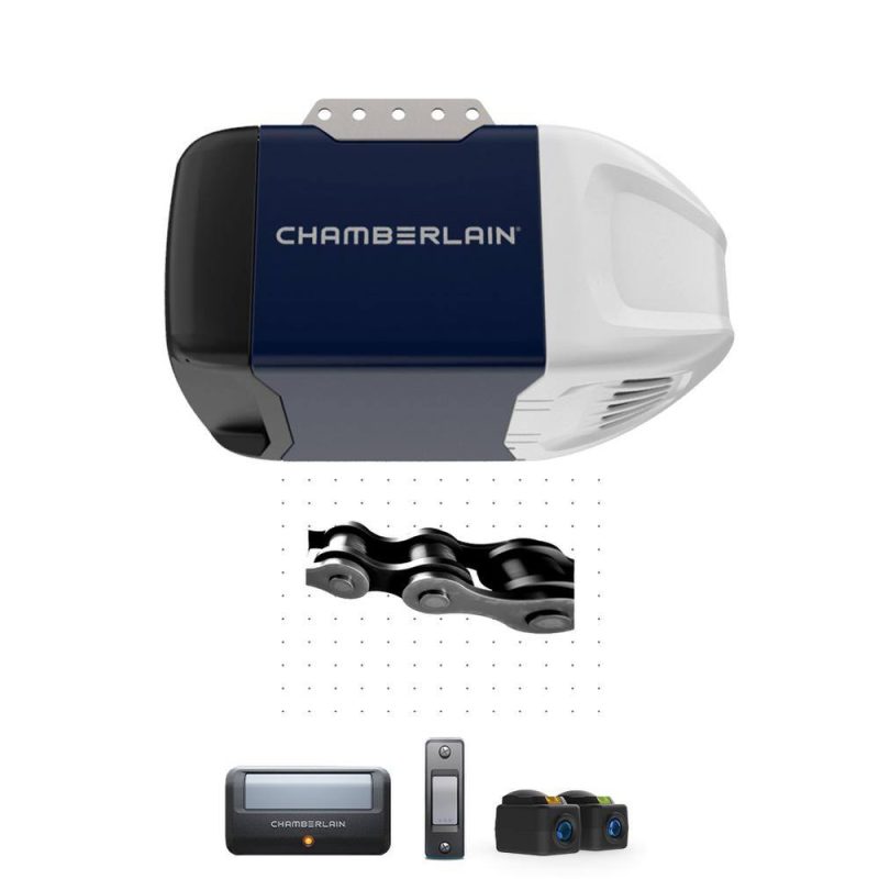 Chamberlain D2101 1/2 HP Heavy-Duty Chain Drive Garage Door Opener