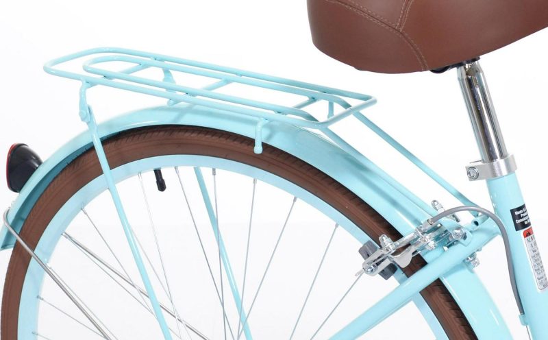 Kent Bicycles 700C Providence Ladies Cruiser Bike， Light Blue and Brown - Image 7