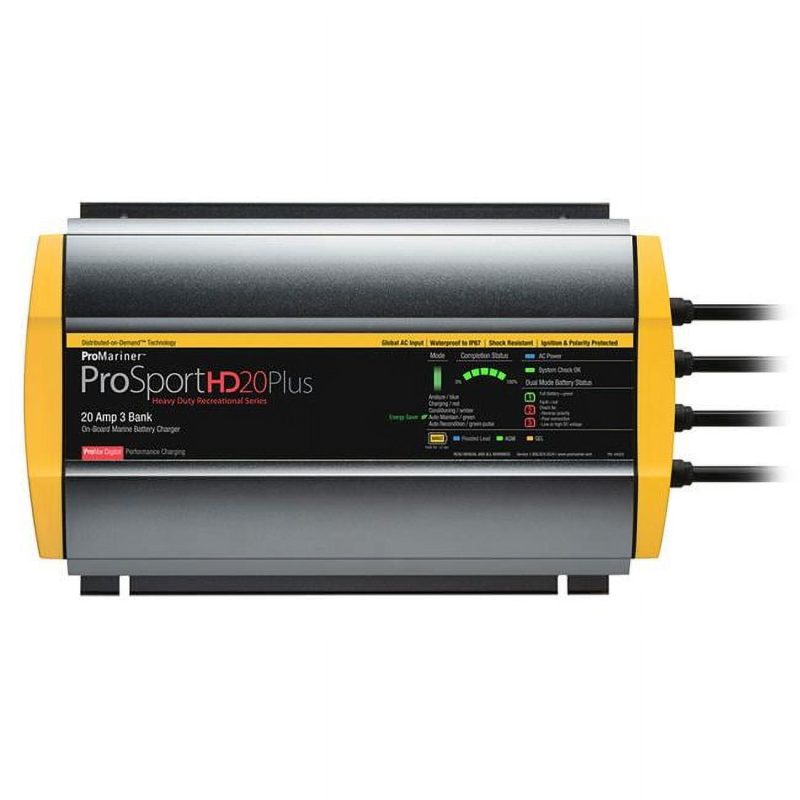 4-20 Amp ProSportHD 20 Plus Global Gen Battery Charger with 4 Bank