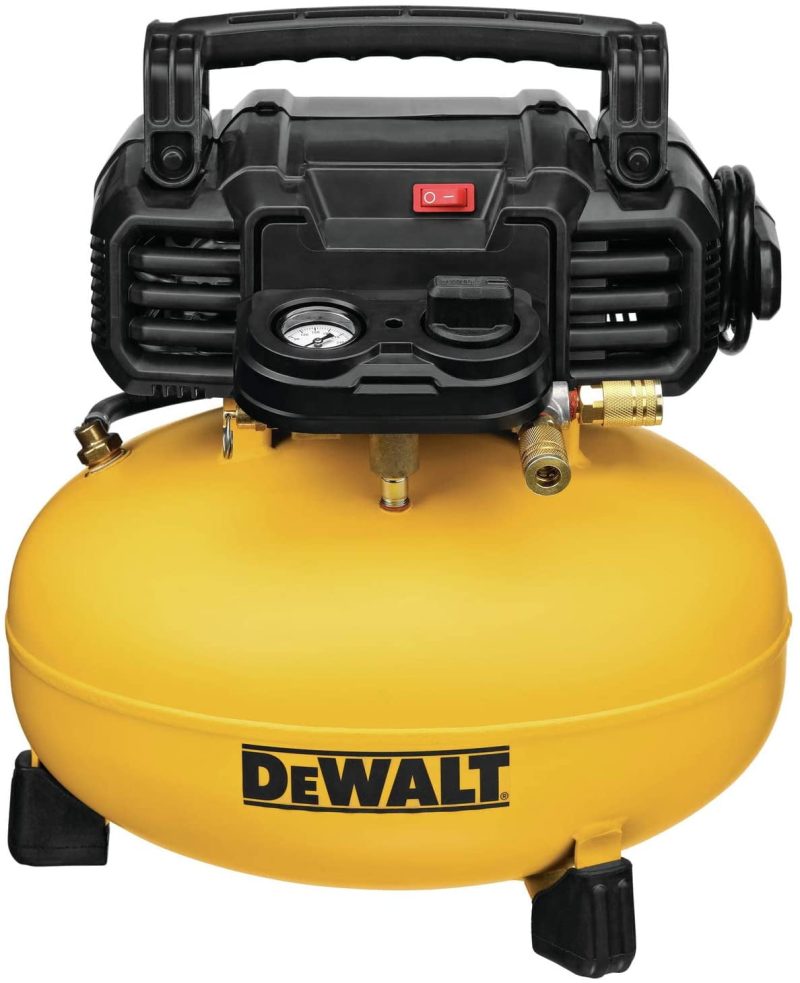 DEWALT Pancake Air Compressor, 6 Gallon, 165 PSI (DWFP55126)